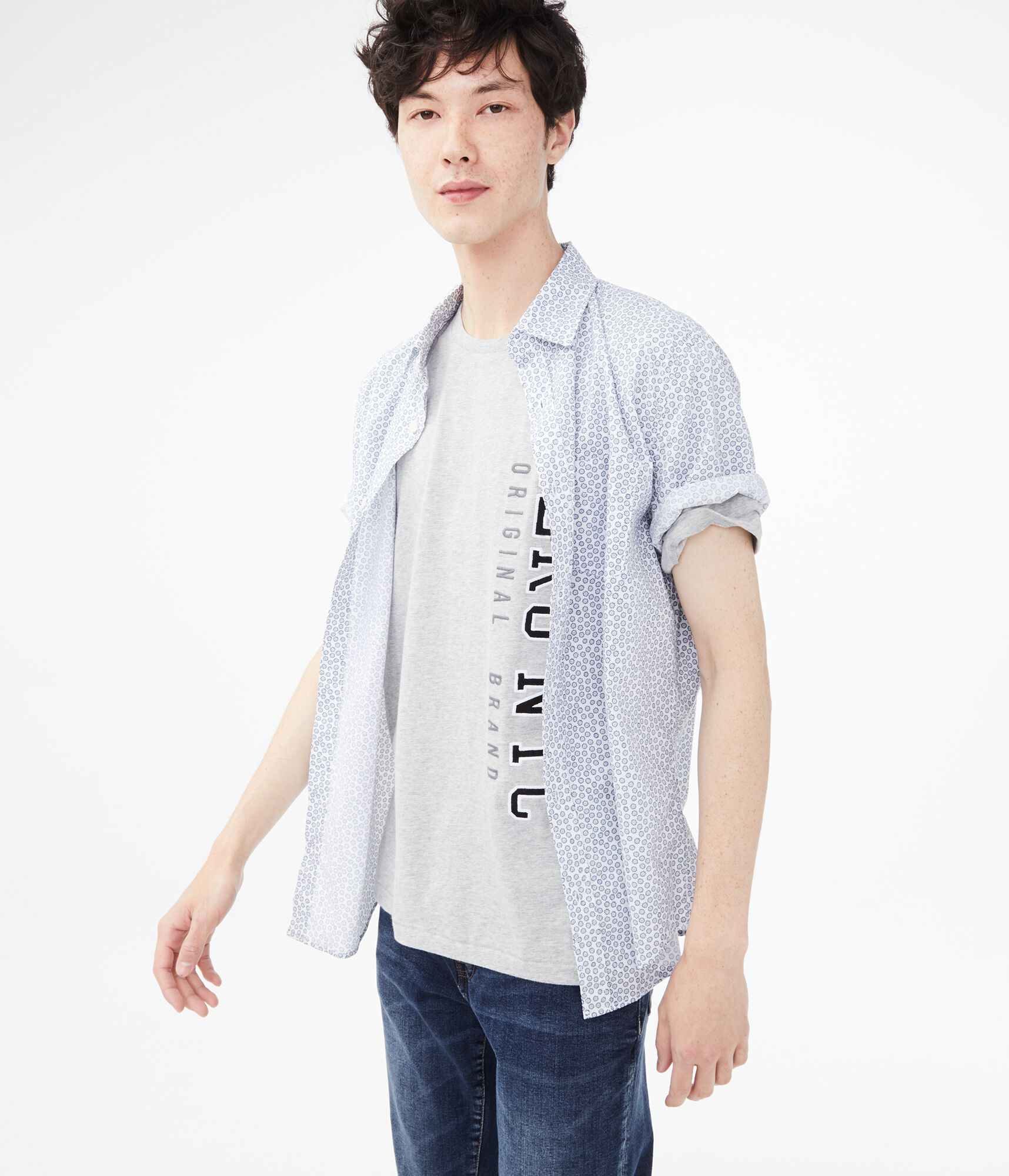 Vertical Aero NYC Appliqu&eacute; Graphic Tee