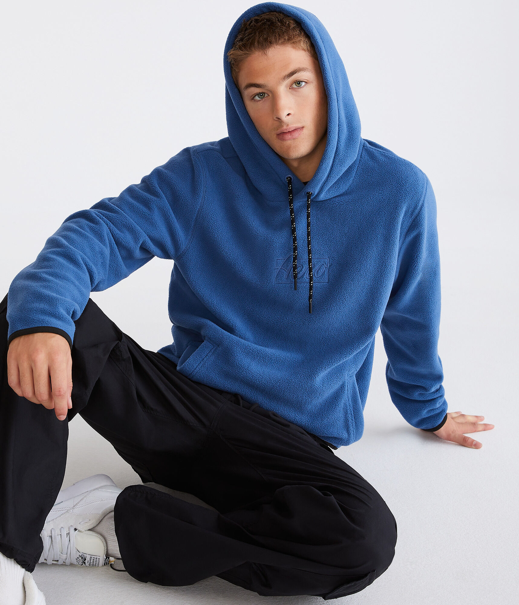 Alpine Box Logo Pullover Hoodie