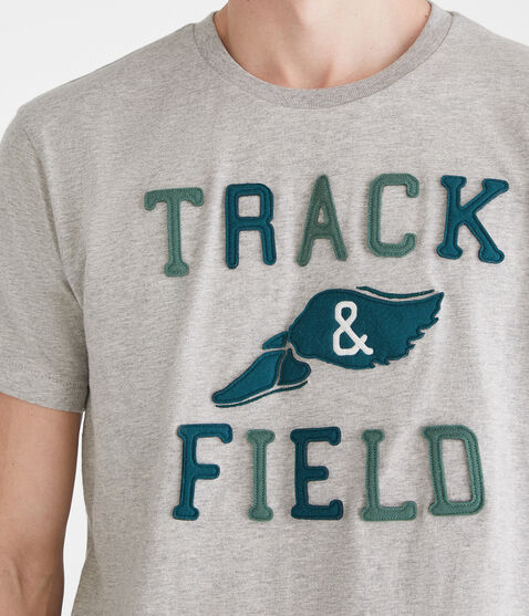 Track & Field Appliqué Graphic Tee Track & Field Appliqué Graphic Tee