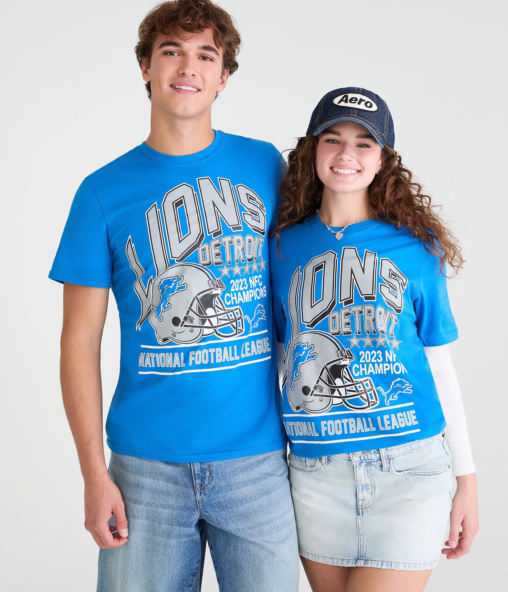 Detroit Lions NFC Champs Relaxed Graphic Tee
