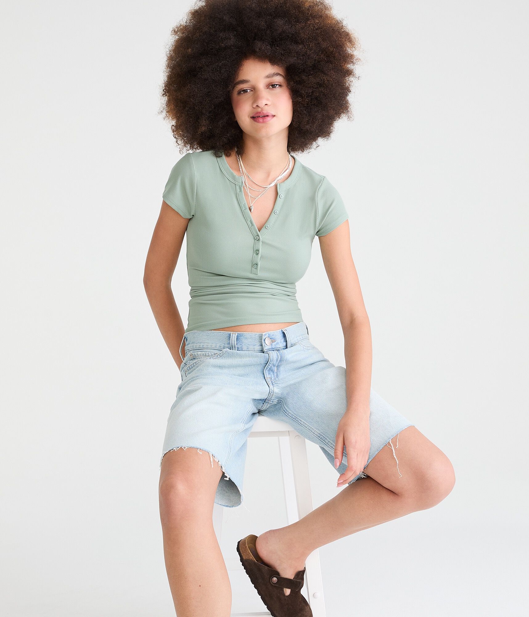 Buttery Soft V-Neck Henley