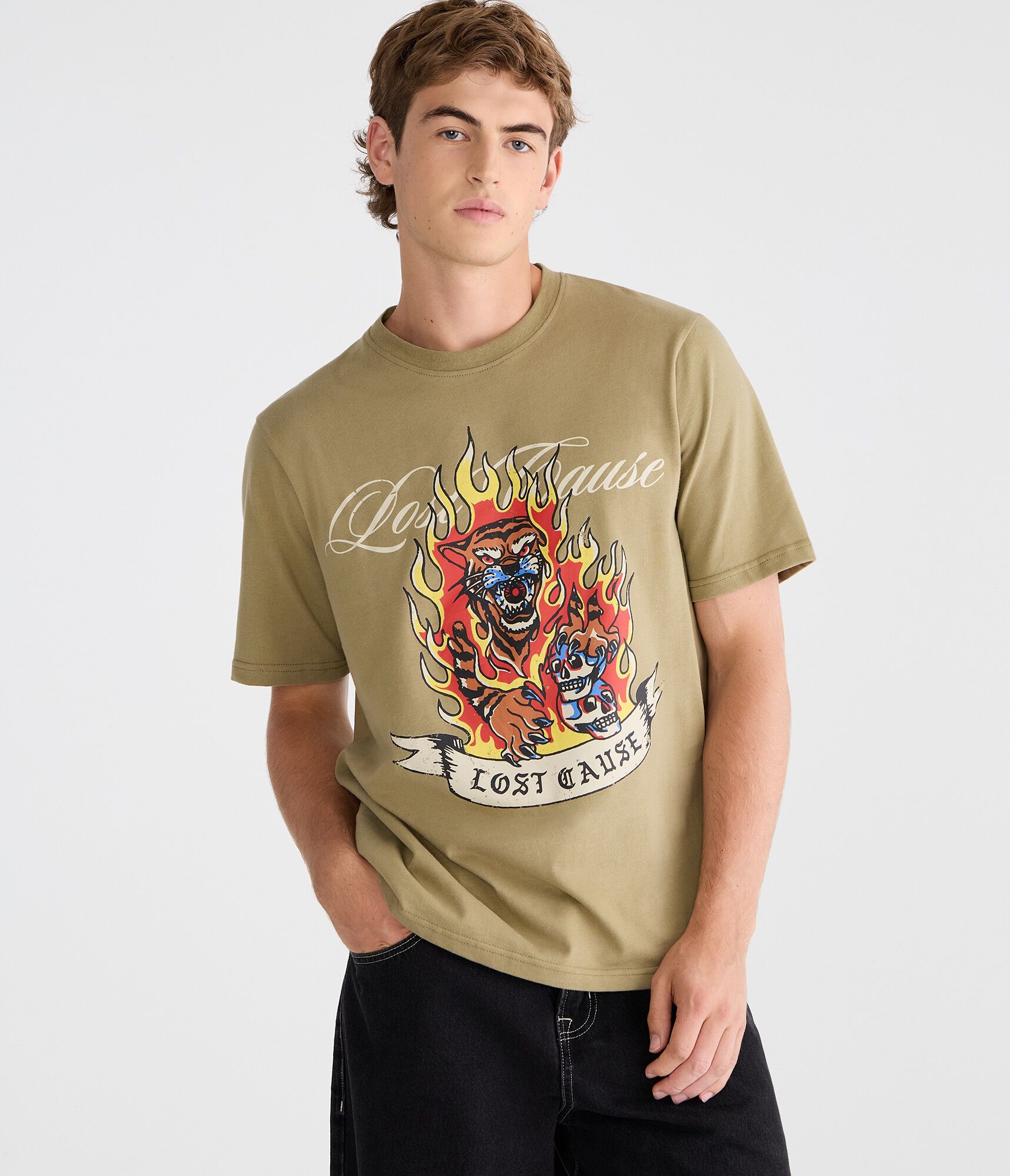 Lost Cause Tiger Graphic Tee