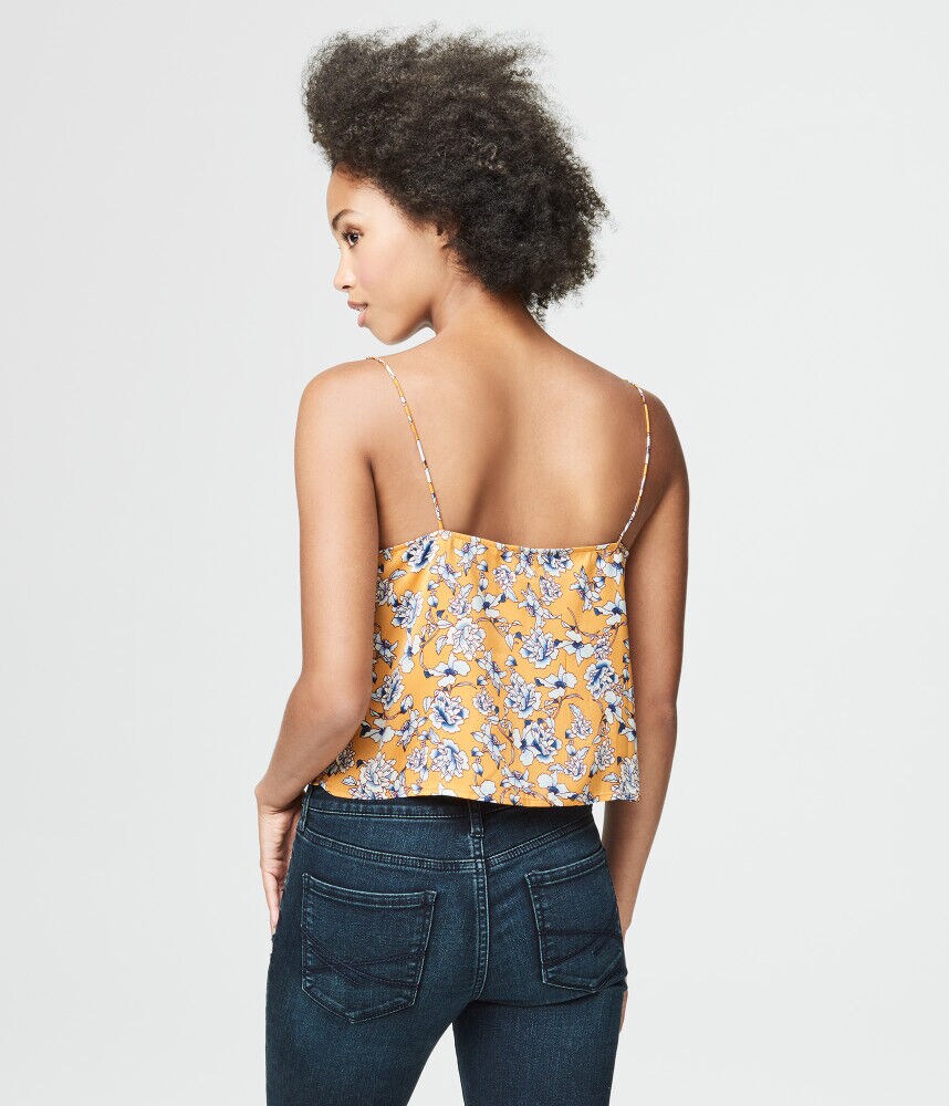 Floral Print V-Neck Cami