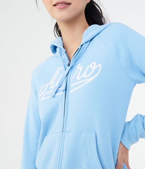 Aero Logo Full-Zip Hoodie
