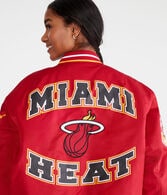Miami Heat Basketball Bomber Jacket