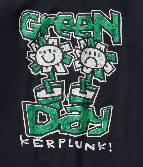 Green Day Kerplunk Oversized Graphic Tee Green Day Kerplunk Oversized Graphic Tee
