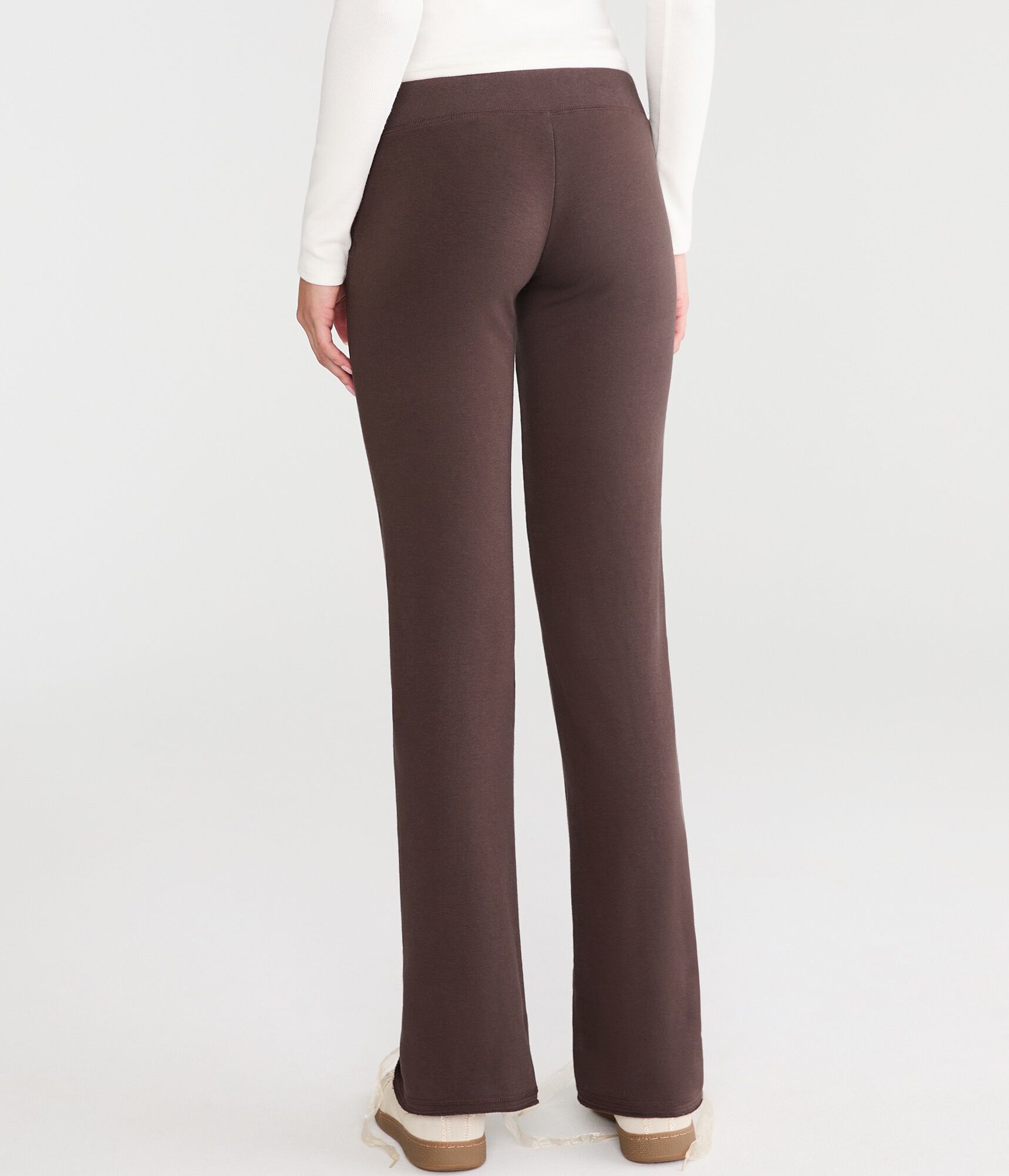 Cloud Soft Rhinestone Teddy Fit & Flare Sweatpants