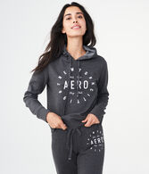 Aero New York Circle Pullover Hoodie