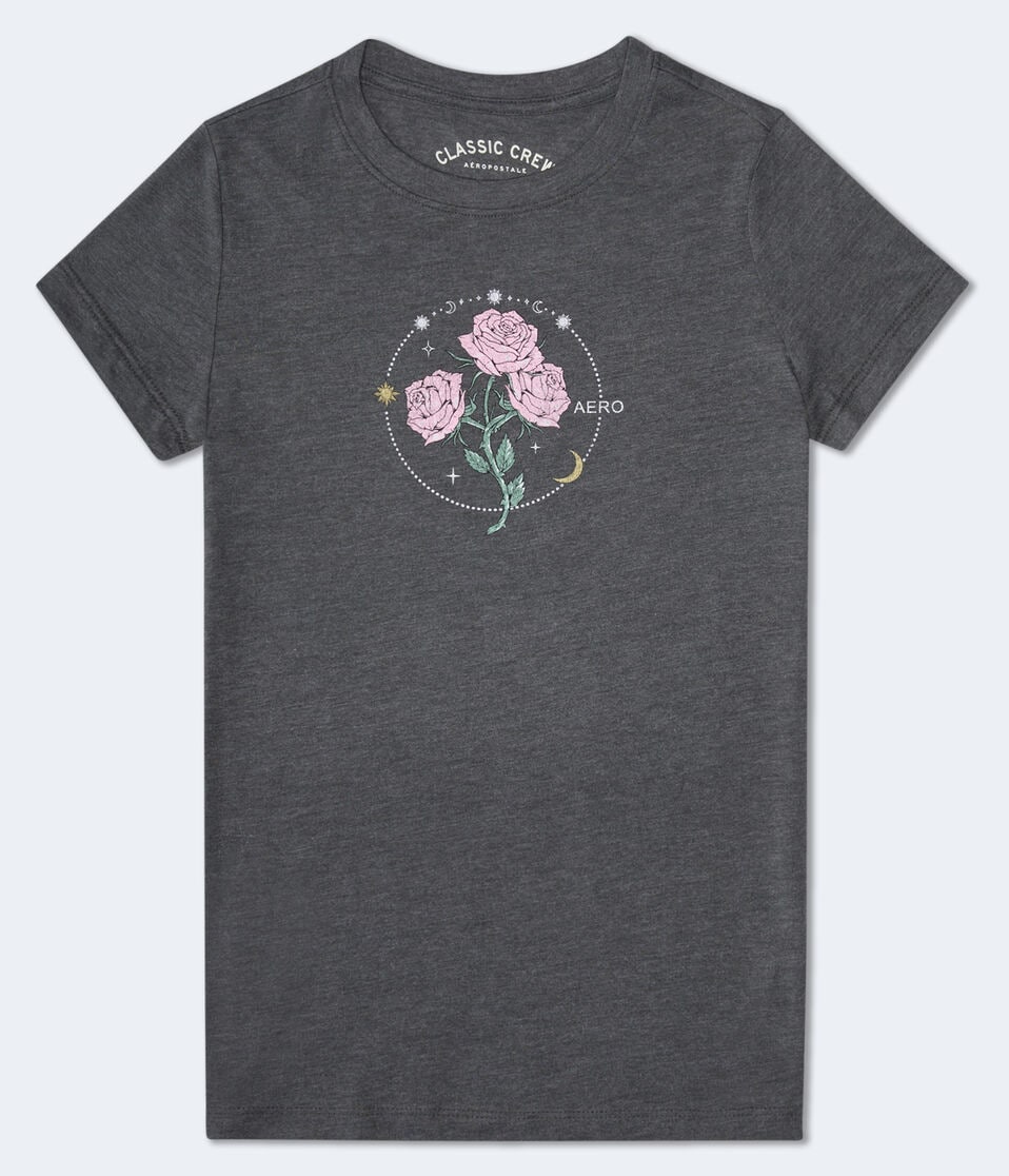 Aero Celestial Rose Graphic Tee