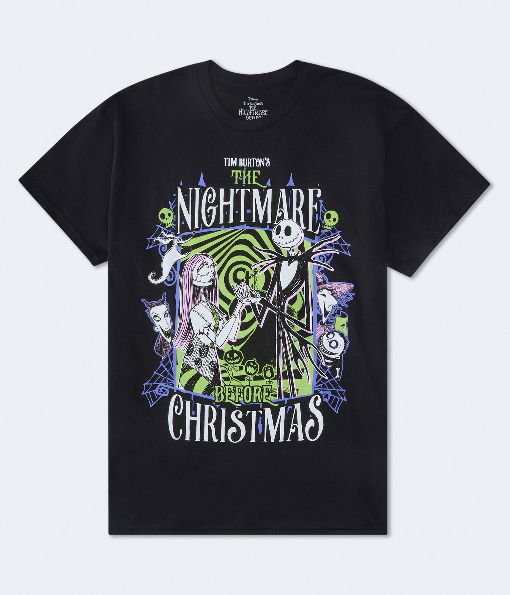 The Nightmare Before Christmas Oversized Graphic Tee