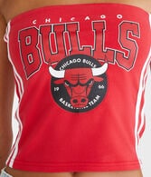 Chicago Bulls Cropped Tube Top