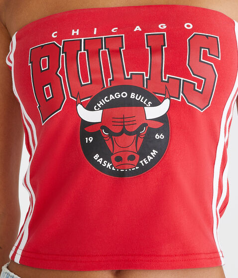 Chicago Bulls Cropped Tube Top