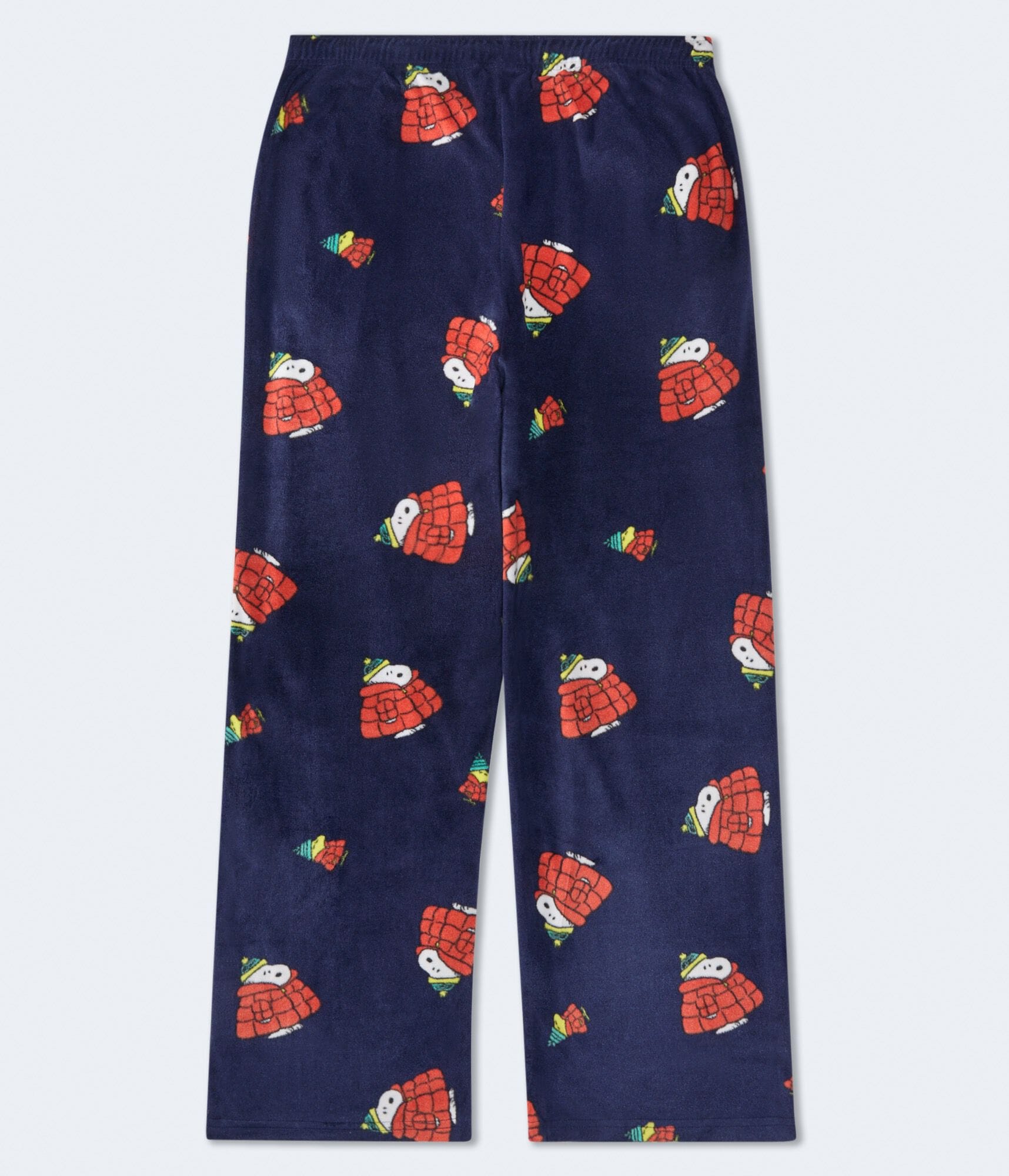 Snoopy Puffer Coat Polyfleece Sleep Pants