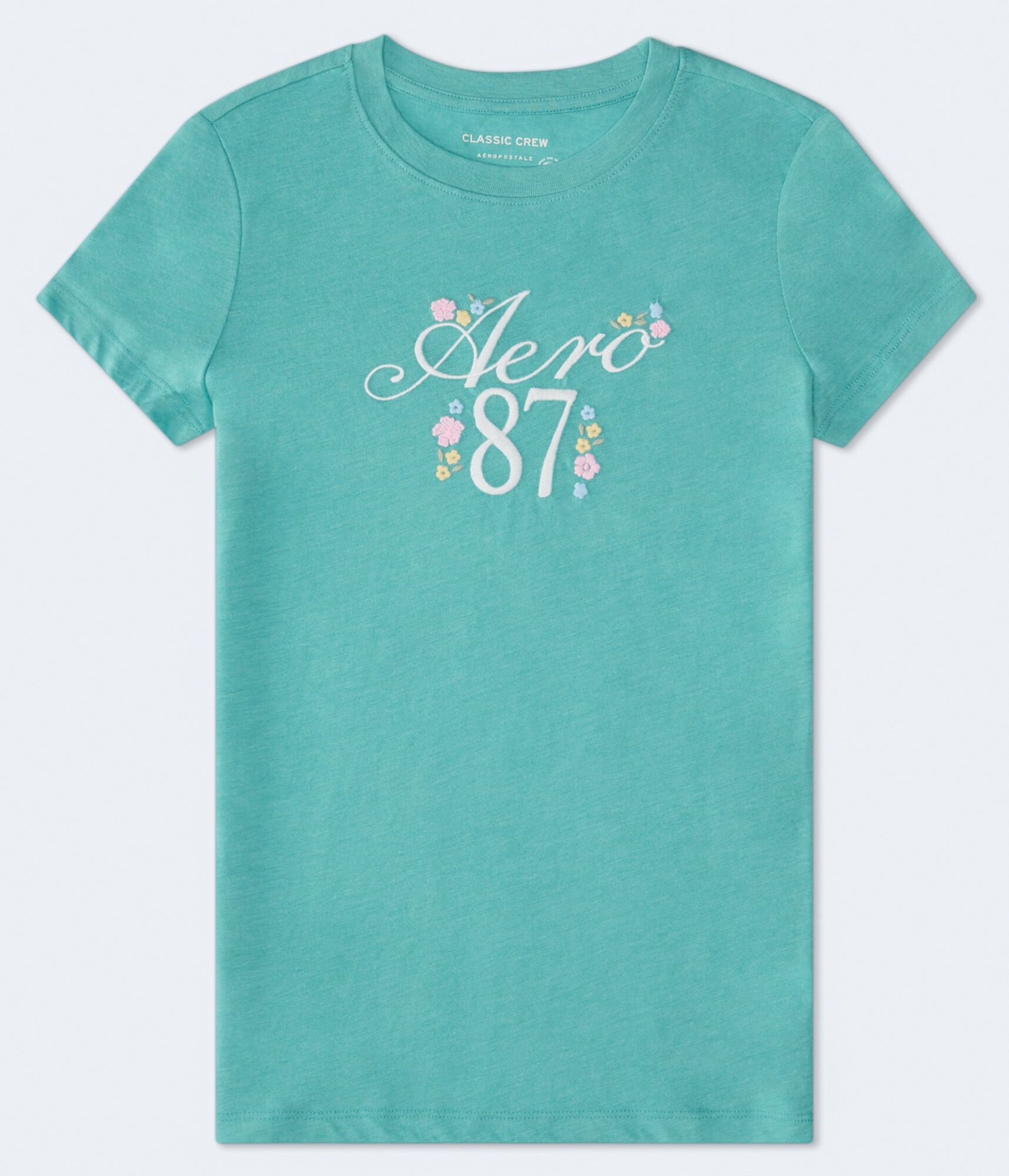 Aero 87 Floral Graphic Tee