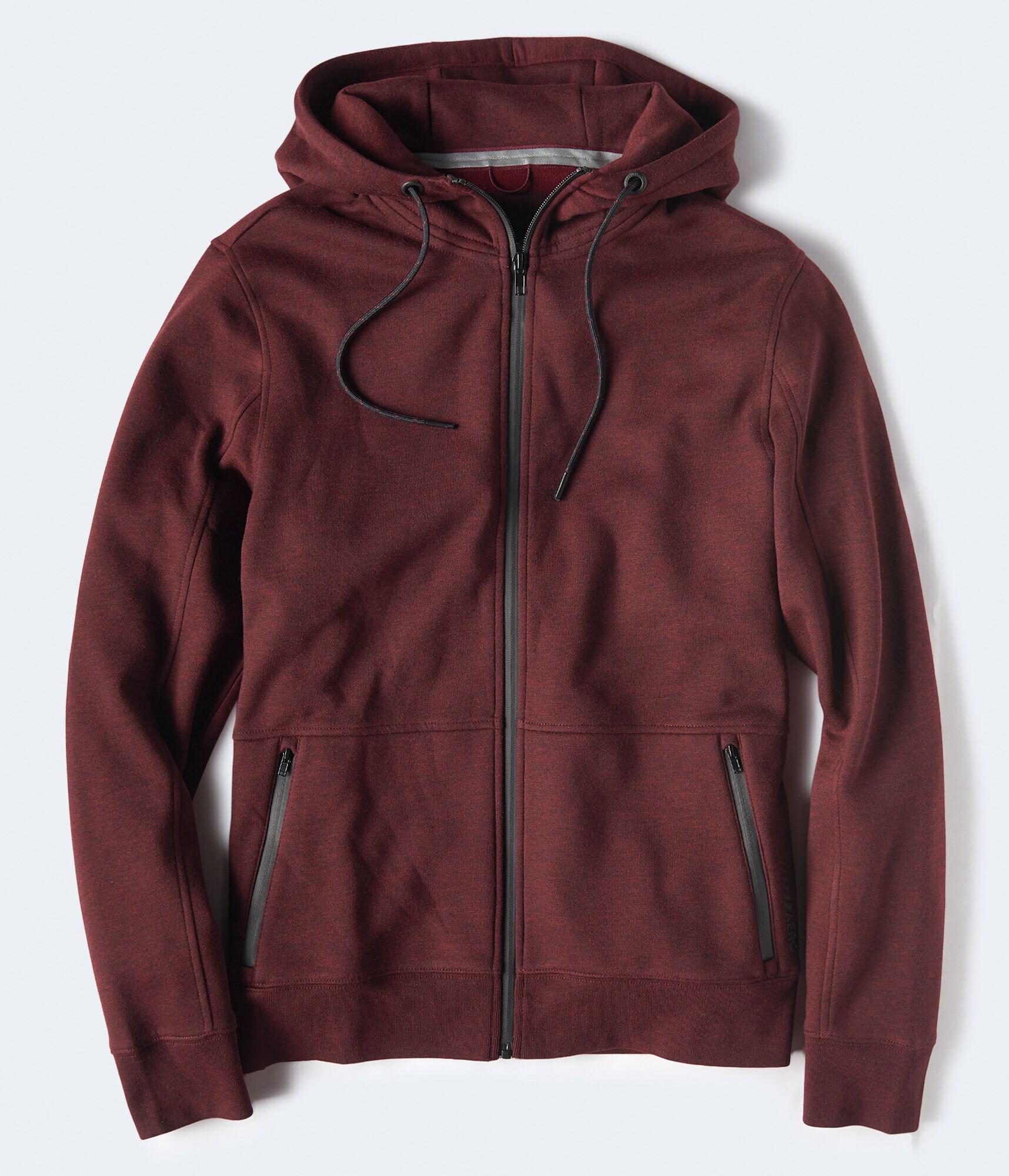 Aero Solid Active Full-Zip Hoodie