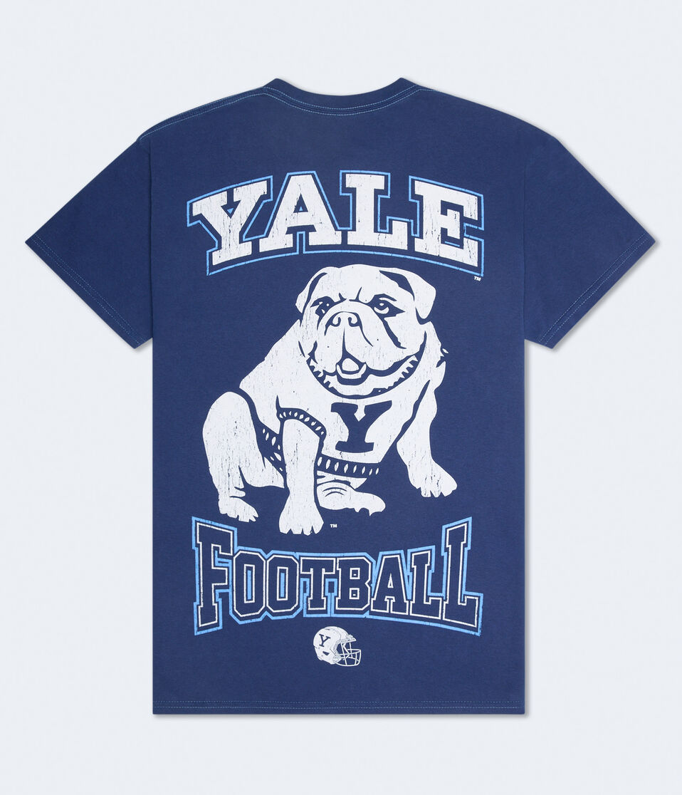 Yale Bulldogs Football Relaxed Graphic Tee