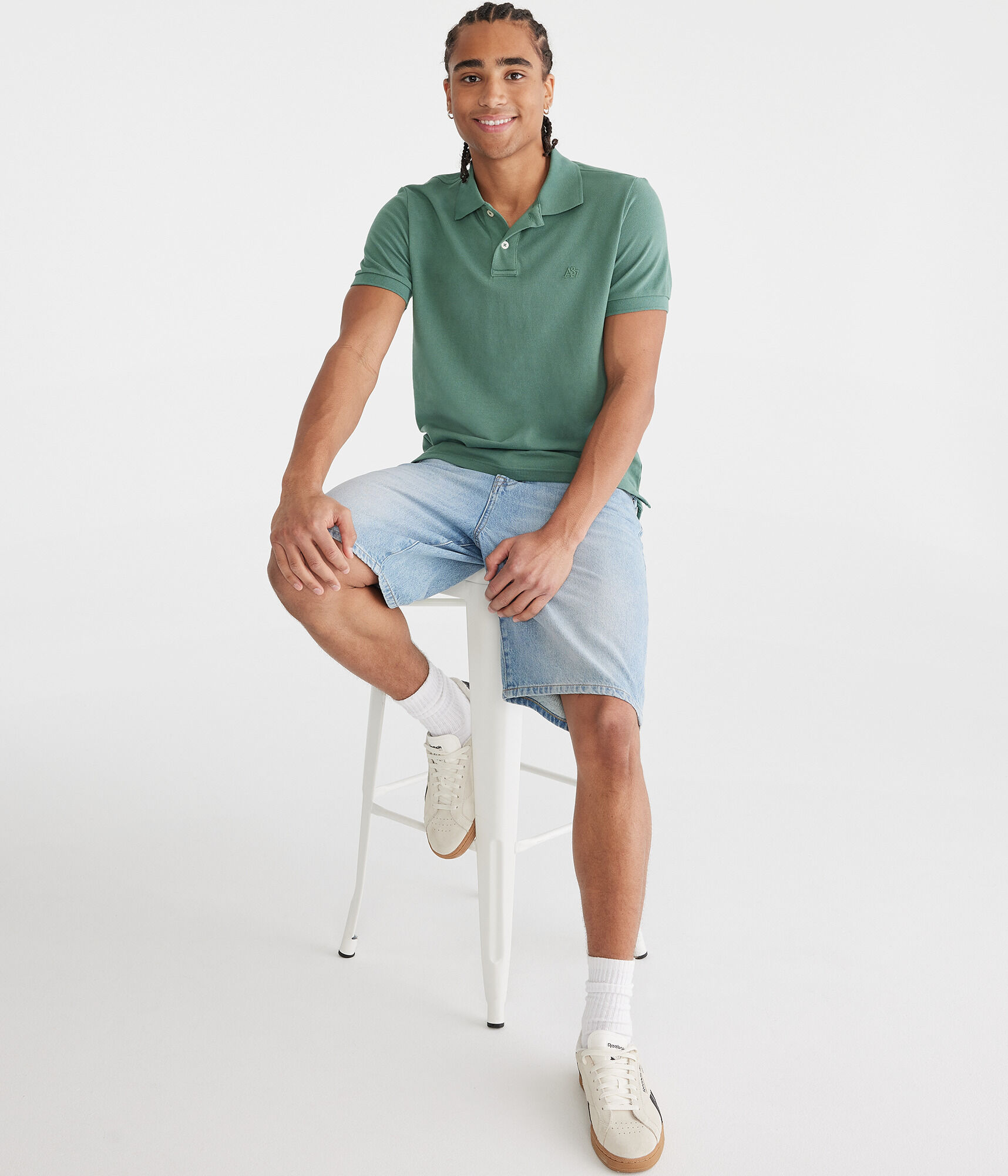 Tonal A87 Logo Piqu&amp;eacute; Polo