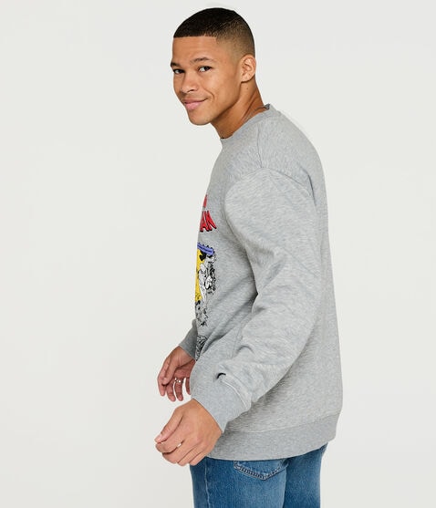 Spider-Man Comic Crew Sweatshirt