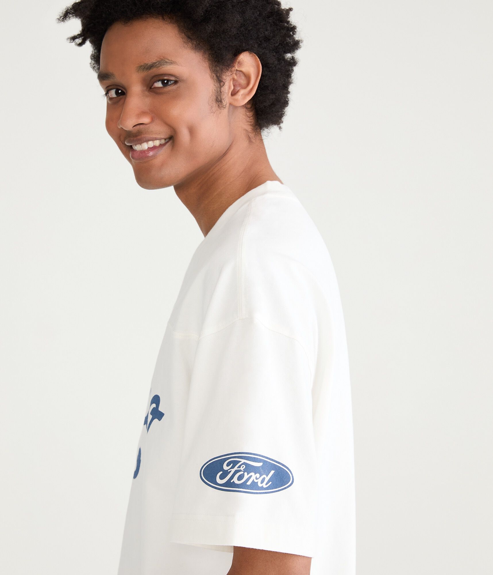 Ford Bronco Boxy V-Neck Graphic Jersey