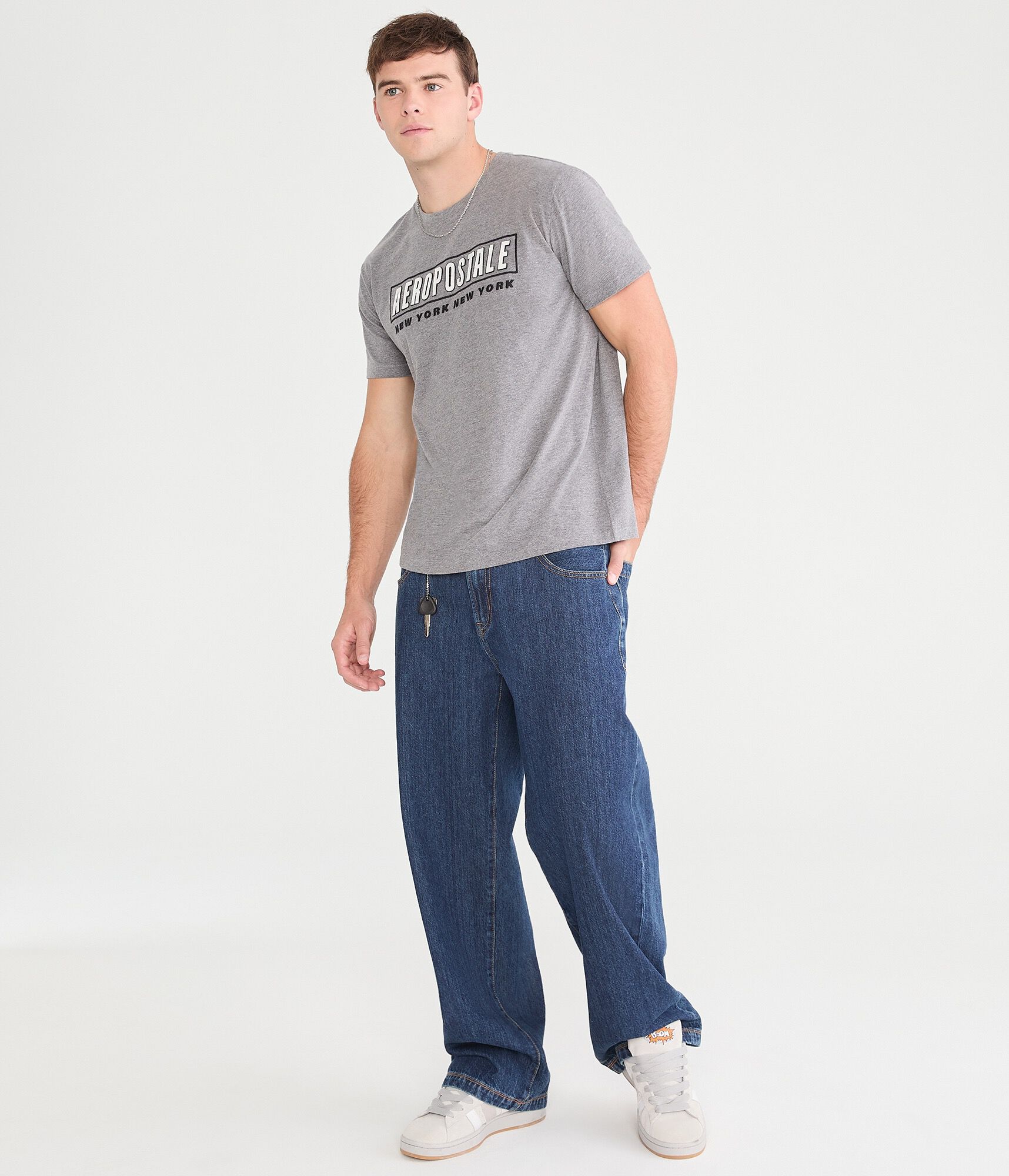 Aeropostale New York Appliqu&eacute; Graphic Tee