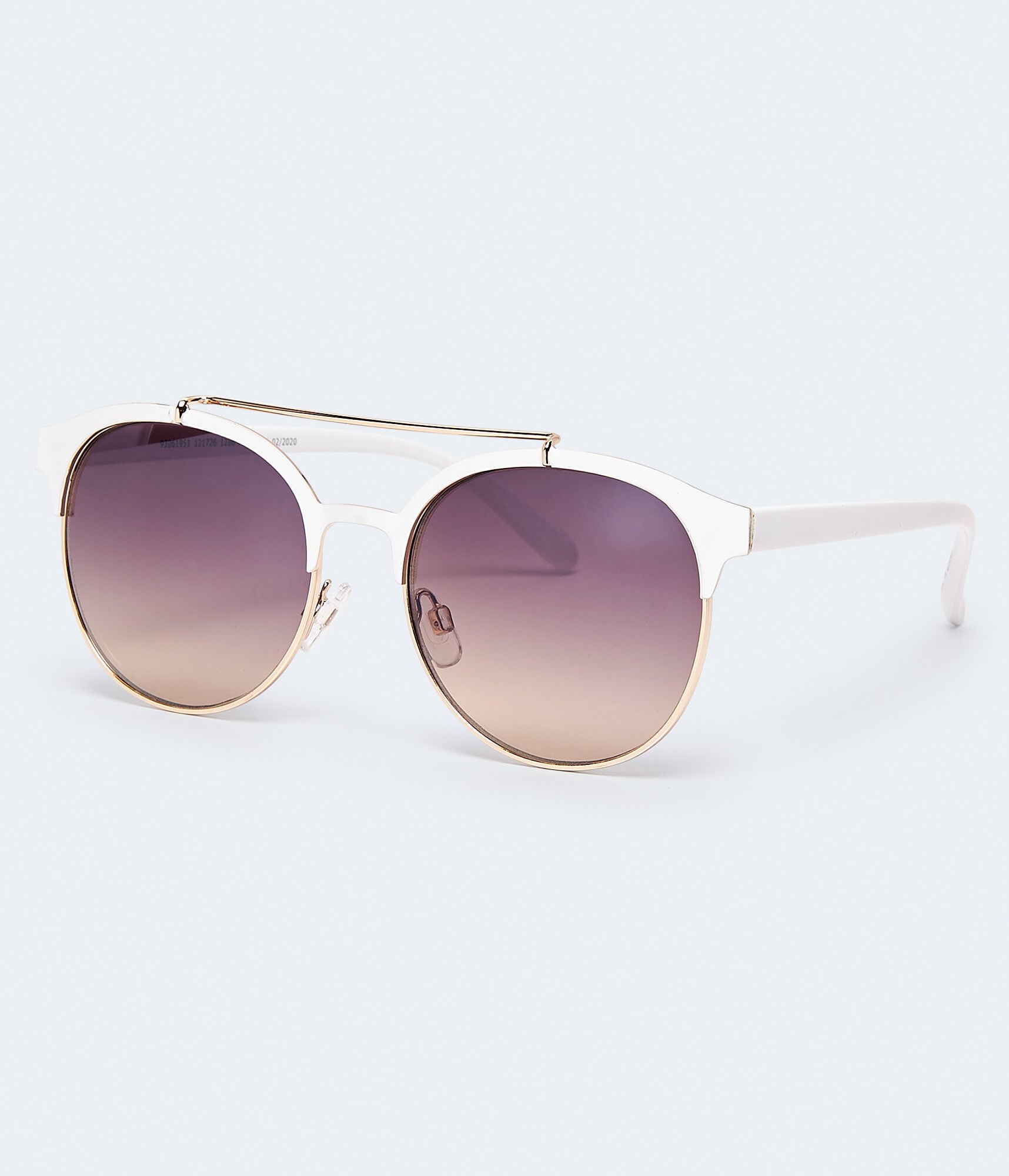 Round Metal Bar Sunglasses