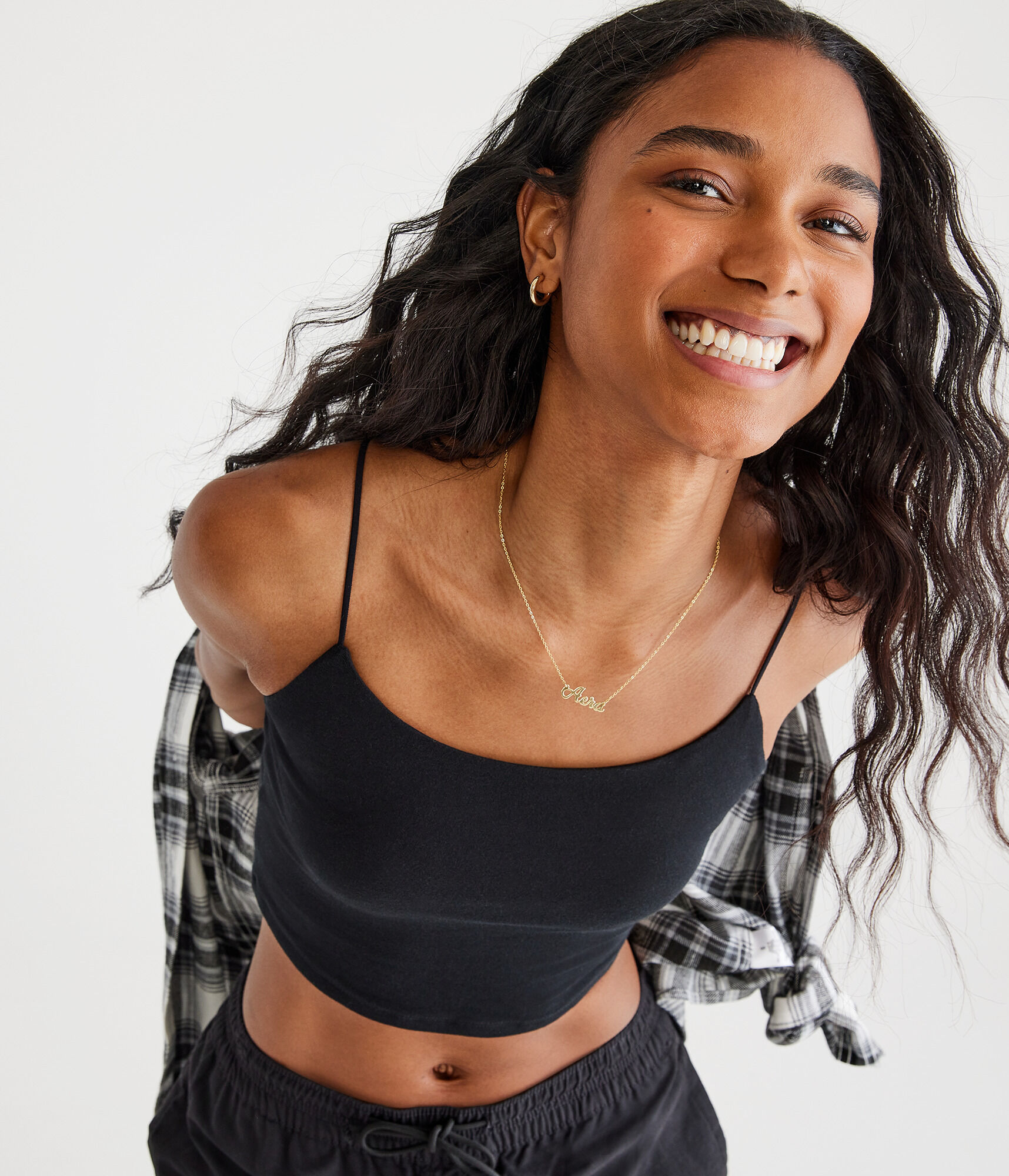 Seriously Soft Scoop-Neck Cropped Cami