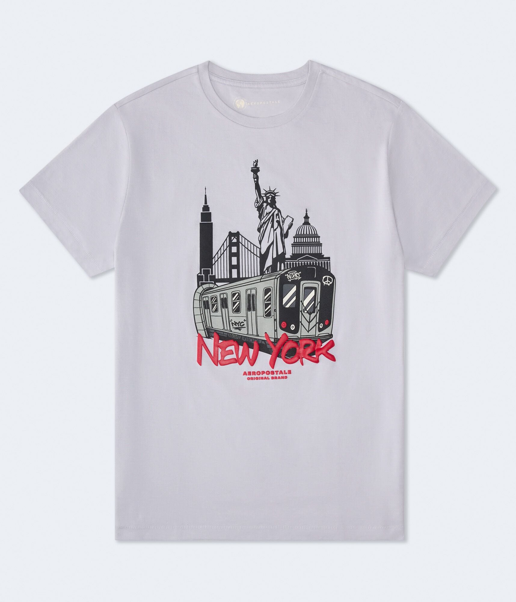 Aero New York Subway Graphic Tee
