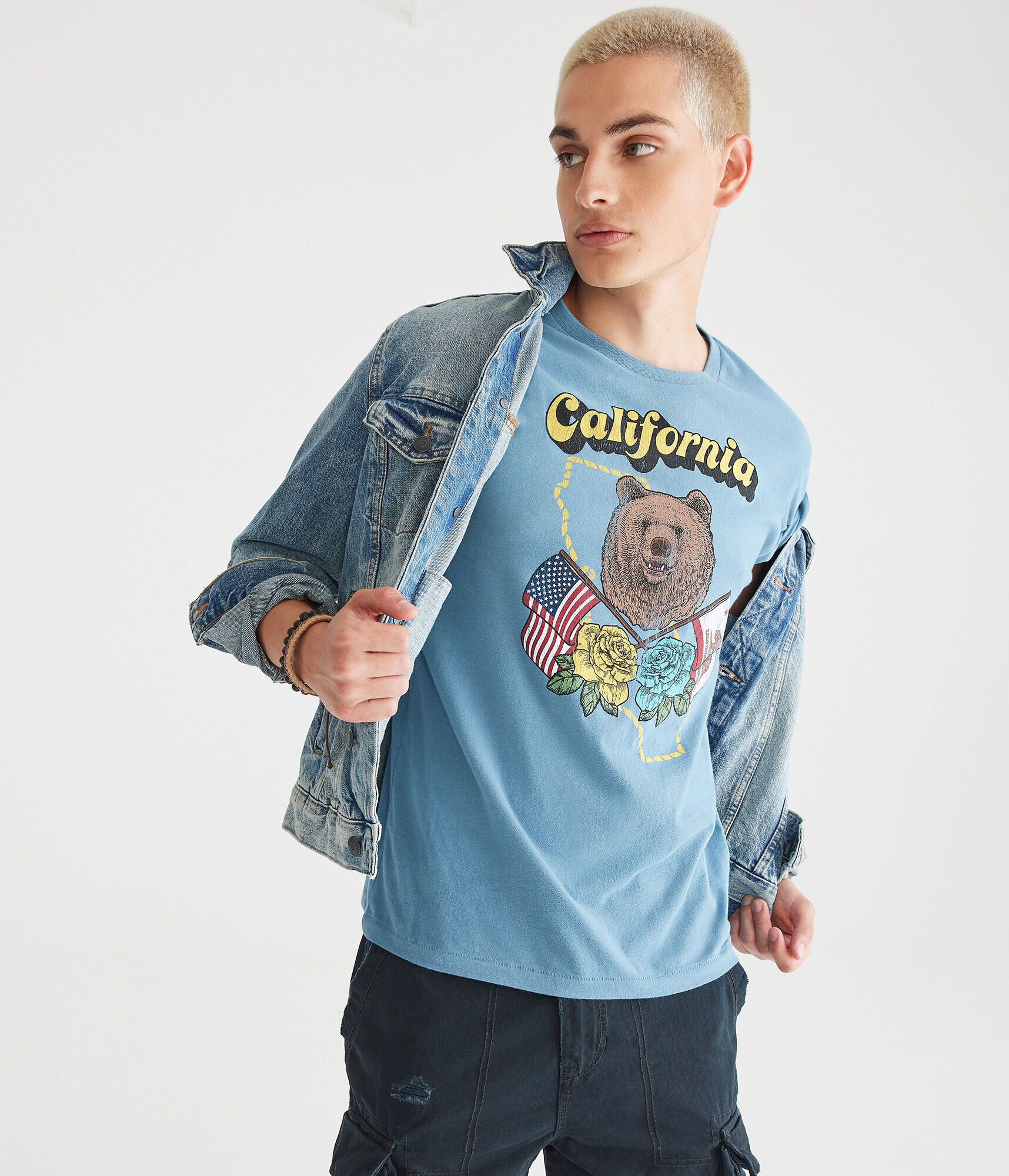California State Bear Graphic Tee