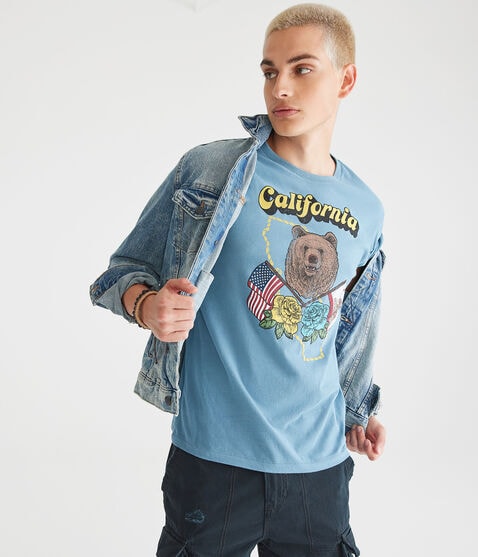 California State Bear Graphic Tee