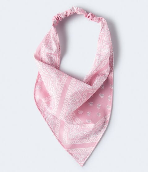 Bandana-Print Head Scarf