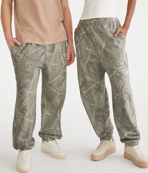 Forest Camo Essentials Jogger Sweatpants
