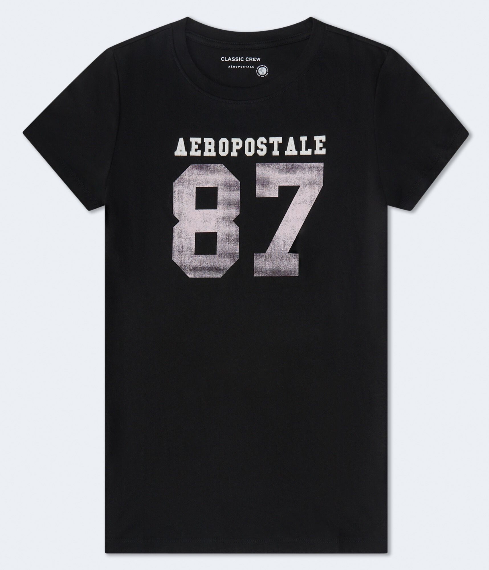 Aeropostale 87 Appliqu&eacute; Graphic Tee