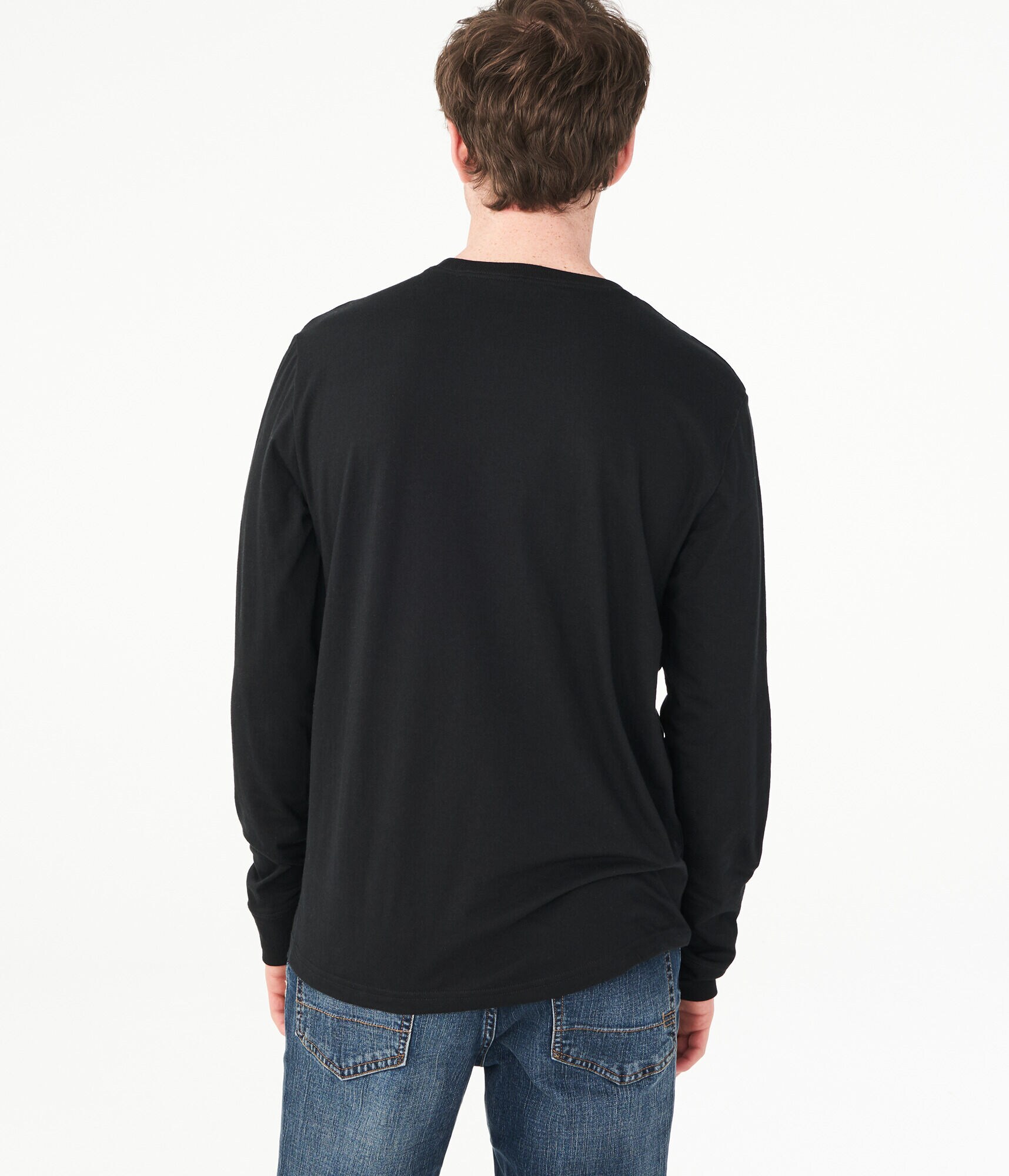 Long Sleeve Aero 1987 Bear Graphic Tee***