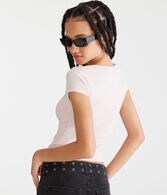 Seriously Soft Boat-Neck Baby Tee