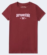 Aeropostale Butterfly Appliqué Graphic Tee