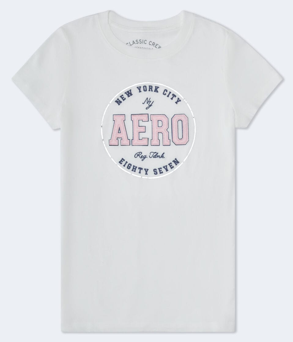 Aero Eighty Seven Foil Appliqué Graphic Tee