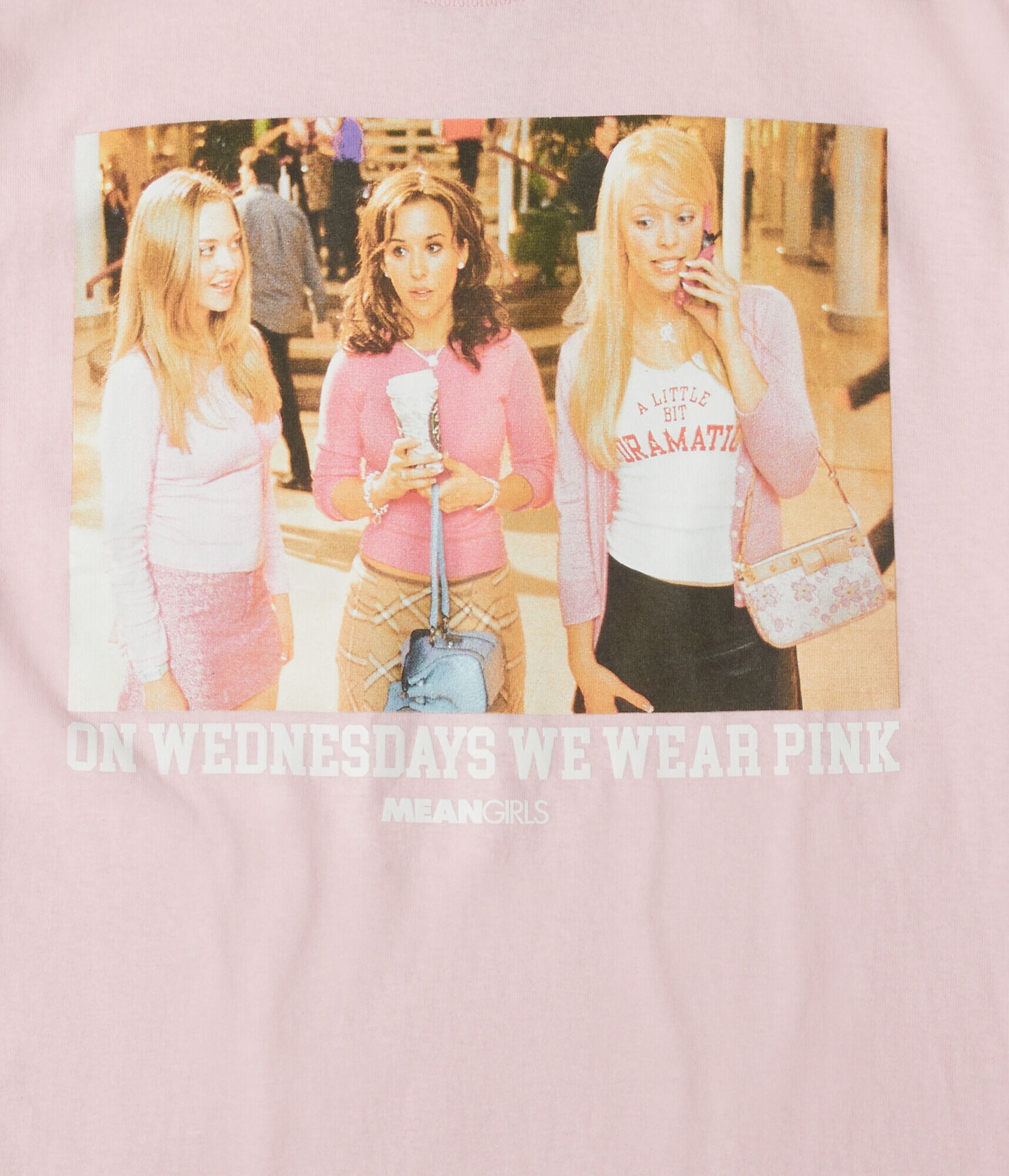 Mean Girls Wednesdays Oversized Graphic Tee
