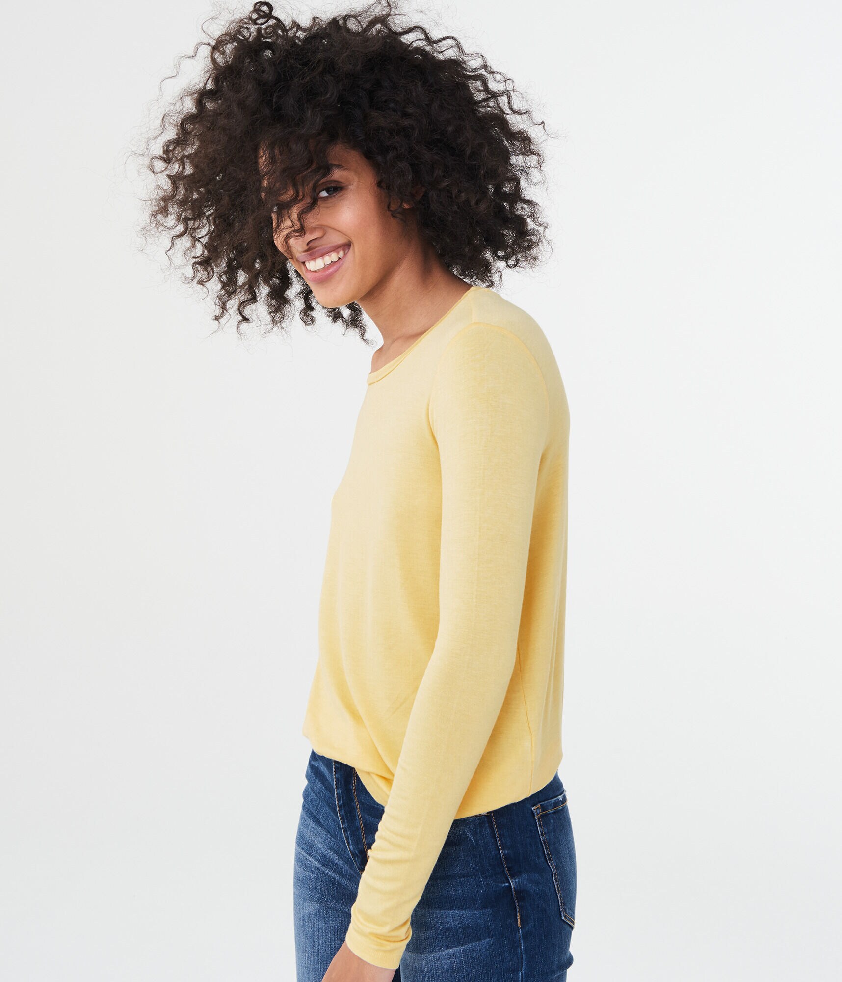 Long Sleeve Seriously Soft Solid Crew Tee