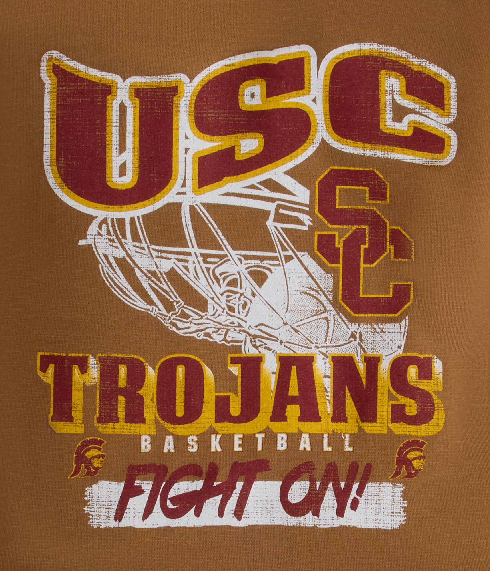 USC Trojans Basketball Pullover Hoodie