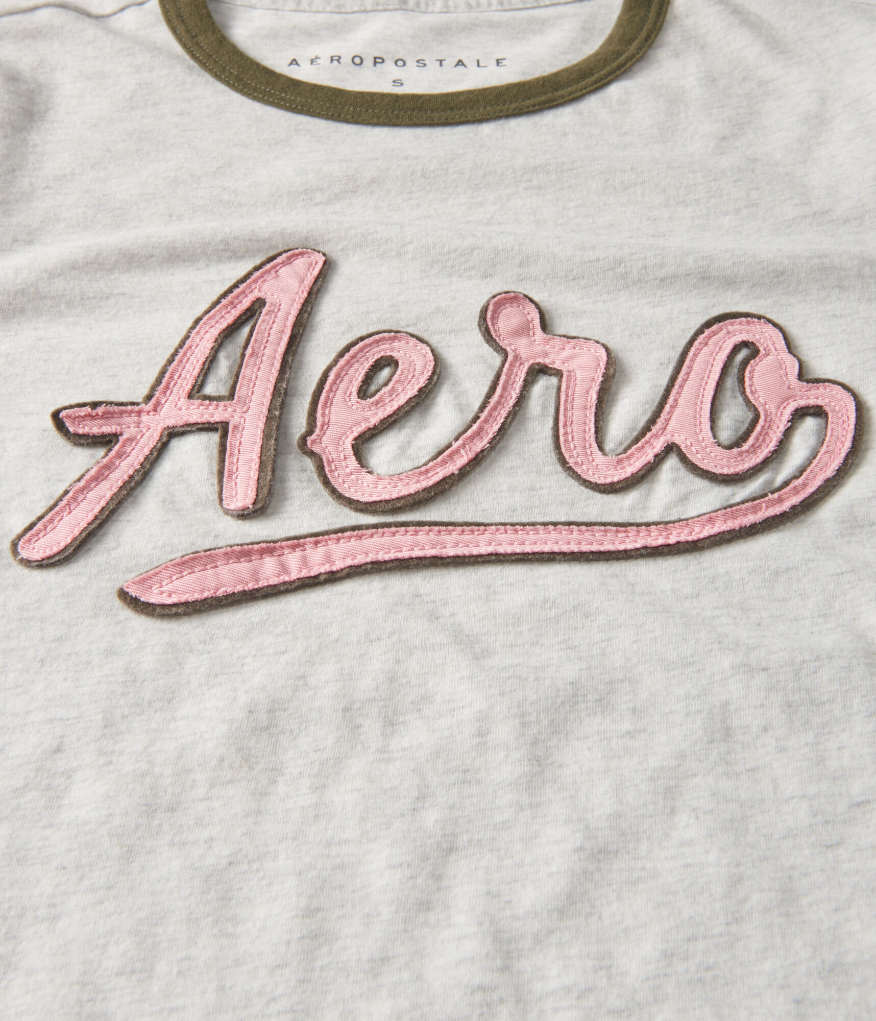 Aero Logo Ringer Graphic Tee