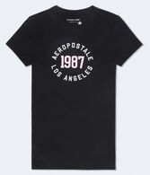 Aeropostale 1987 Appliqué Graphic Tee
