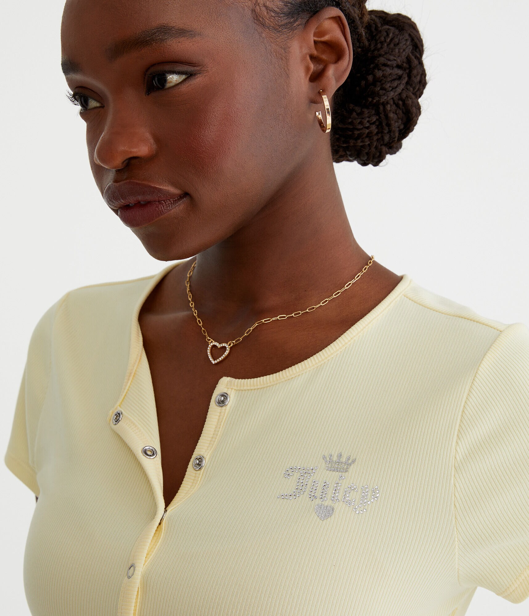 Juicy Couture Cropped Henley