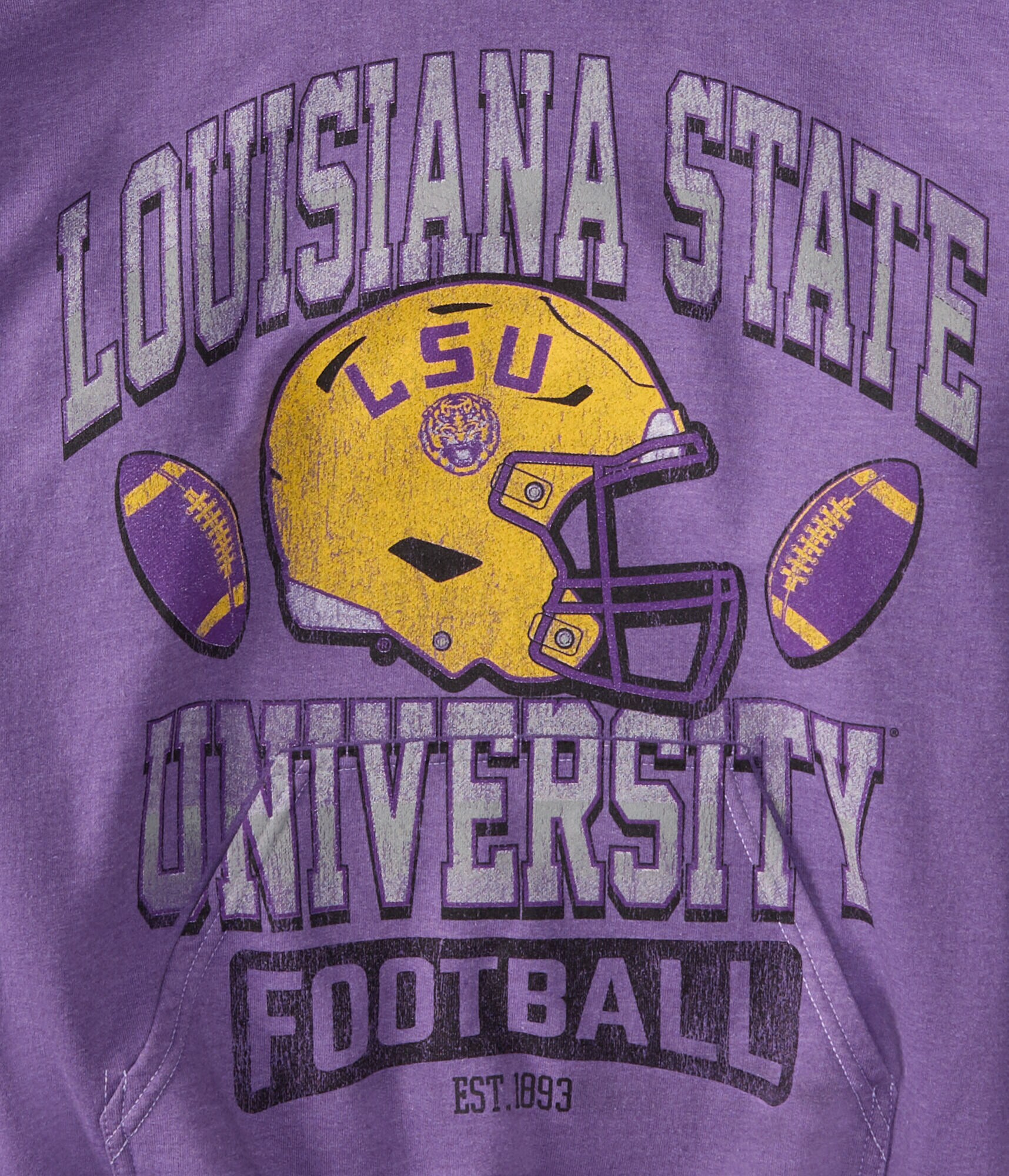 Lousiana State Football Pullover Hoodie