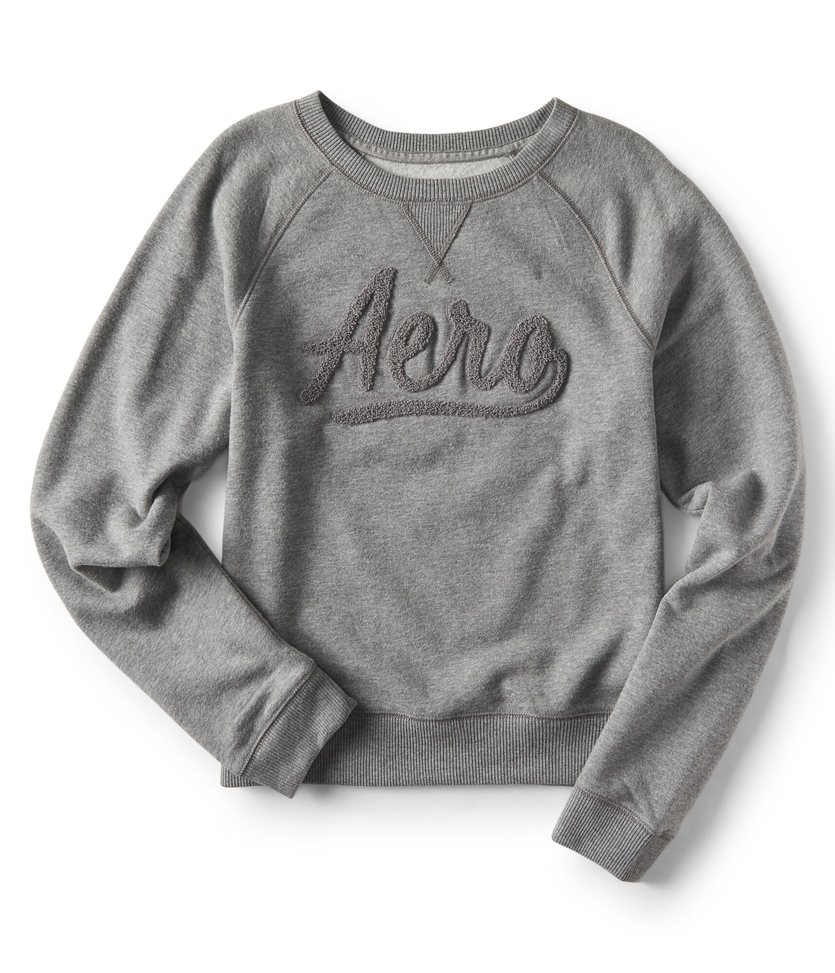 Aero Script Logo Crew Sweatshirt