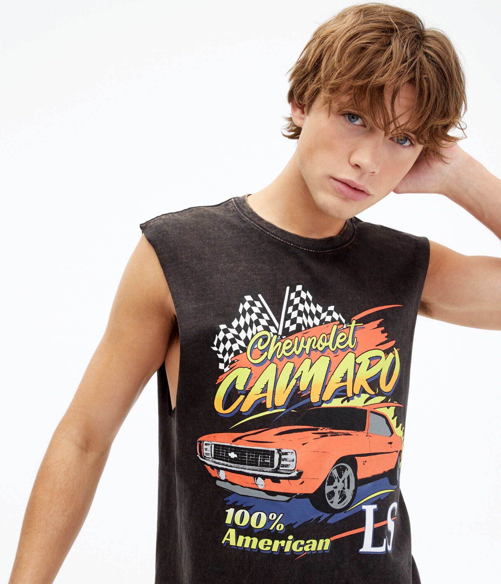 Chevrolet Camaro Graphic Muscle Tee
