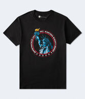 Aeropostale Liberty Circle Graphic Tee