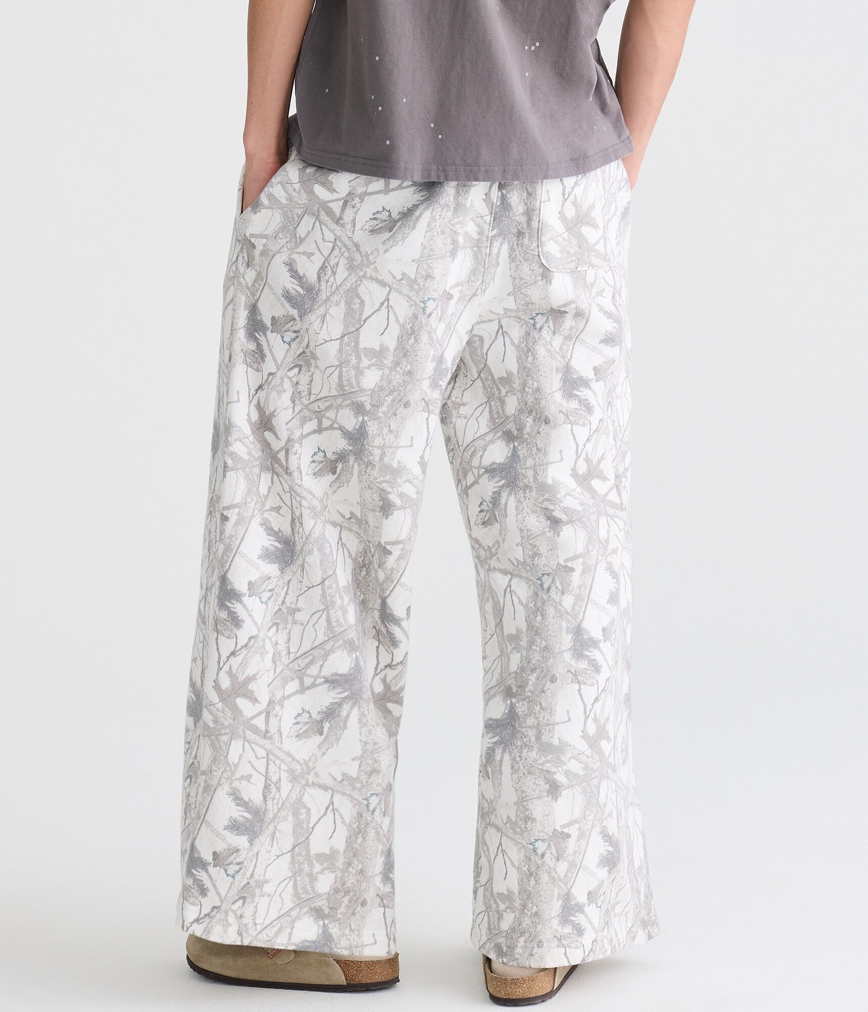 Cloud Soft Forest Camo Super Baggy Sweatpants