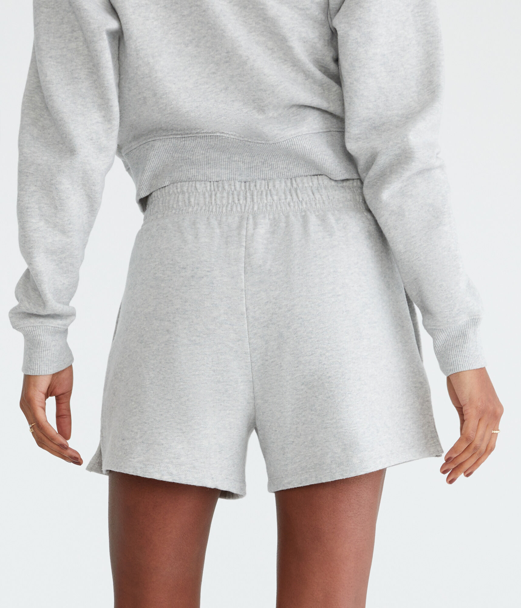 Fleece Slouchy Shorts