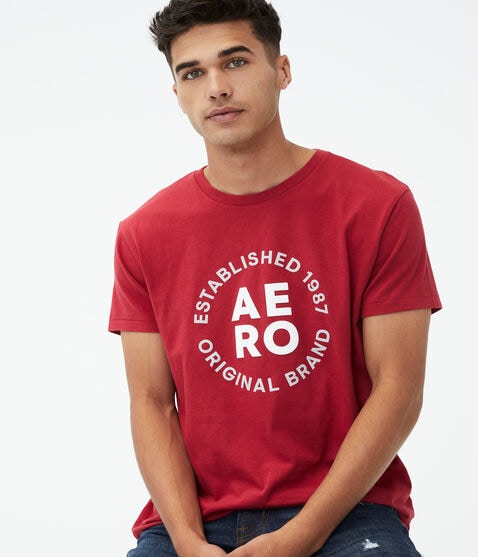 Stacked Aero Circle Graphic Tee Stacked Aero Circle Graphic Tee