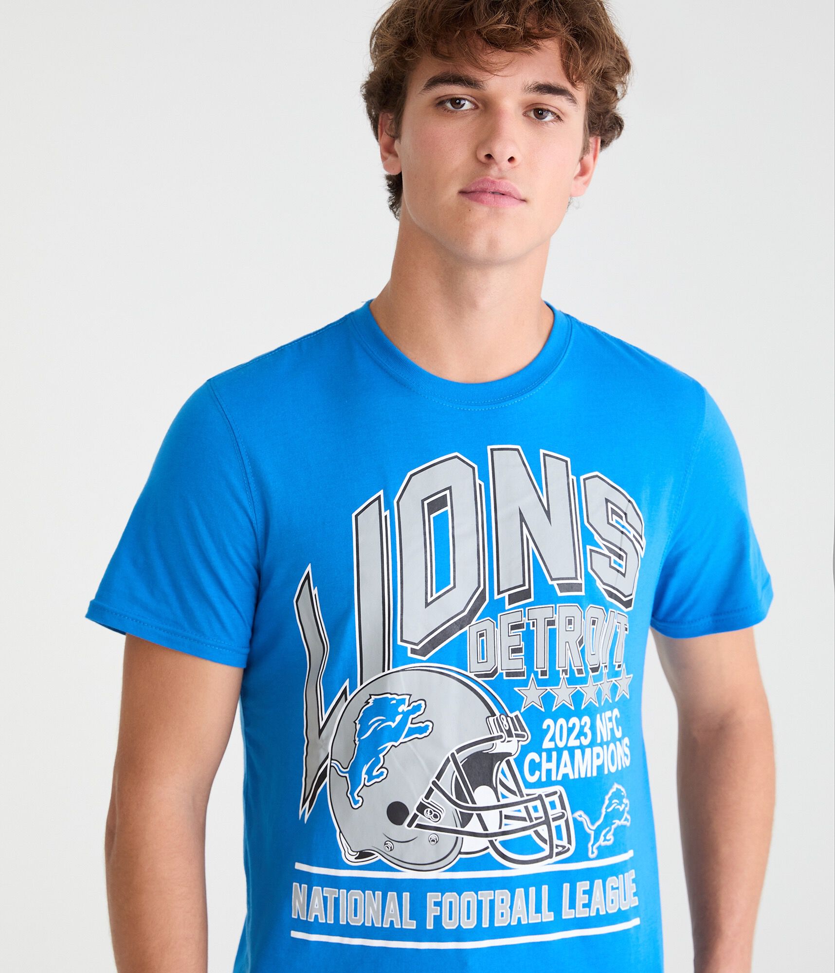 Detroit Lions NFC Champs Relaxed Graphic Tee